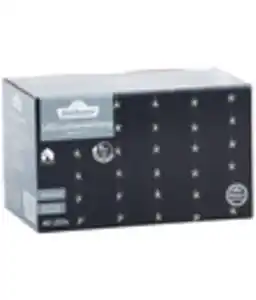 Dehner LED-Lichtervorhang Stern, 40 LEDs, warmweiß