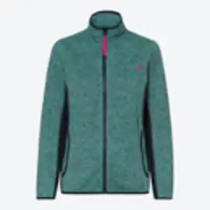 Damen-Fleecejacke mit Stehkragen, Green