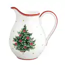 Bild 1 von Villeroy & Boch Milchkännchen Toy's Delight, Grün, Mehrfarbig, Rot, Weiß, Keramik, Weihnachten, 0,5 l, Kaffee & Tee, Kannen, Milchkännchen