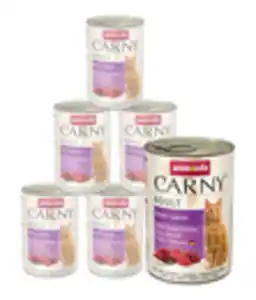 animonda CARNY® Nassfutter für Katzen Adult, 6 x 400 g