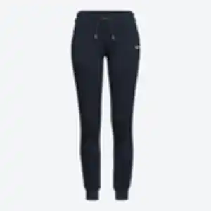 Damen-Jogginghose mit Logo-Druck, Dark-blue