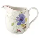 Bild 1 von Villeroy & Boch Milchkrug Mariefleur Basic, Weiß, Keramik, Blume, 0,6 L, Kaffee & Tee, Kannen, Milchkännchen