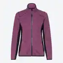 Bild 1 von Damen-Fleecejacke mit Kontrast-Panels, Dark-pink