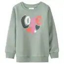 Bild 1 von Mädchen Sweatshirt mit großem Print SALBEI