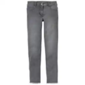 Mädchen Skinny-Jeans GRAU