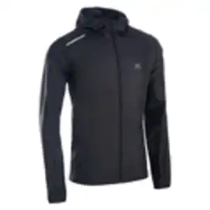 Windjacke Leichtathletik Club personalisierbar Herren schwarz