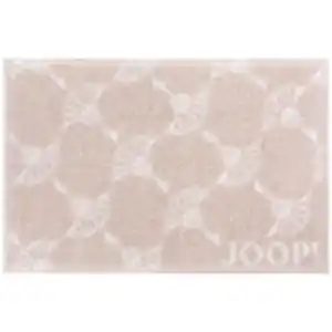 Joop! Badteppich New Cornflower Allover, Natur, Textil, Blume, rechteckig, 50x60 cm, Made in Germany, rutschhemmend, Badtextilien, Badematten