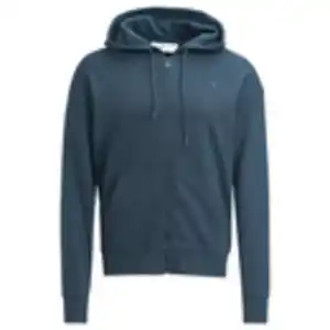 Herren Sweatjacke mit Kapuze DUNKELBLAU