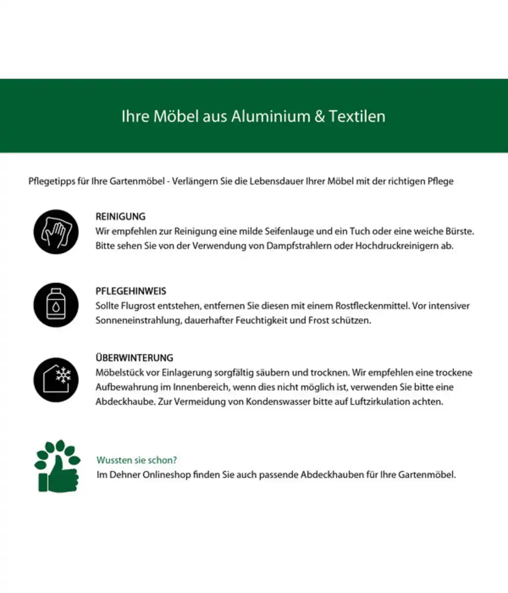 Bild 2 von Siena Garden Modul Mitte Alvida, 75 x 71 x 74 cm, anthrazit