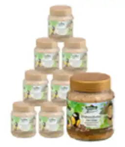 Dehner Natura Erdnussbutter im Glas, Mehlwürmer, 8 x 340 g