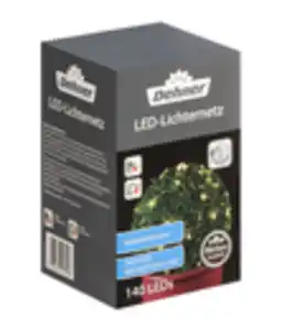 Dehner LED-Lichternetz, Farbwechselfunktion, ca. B60/H60 cm