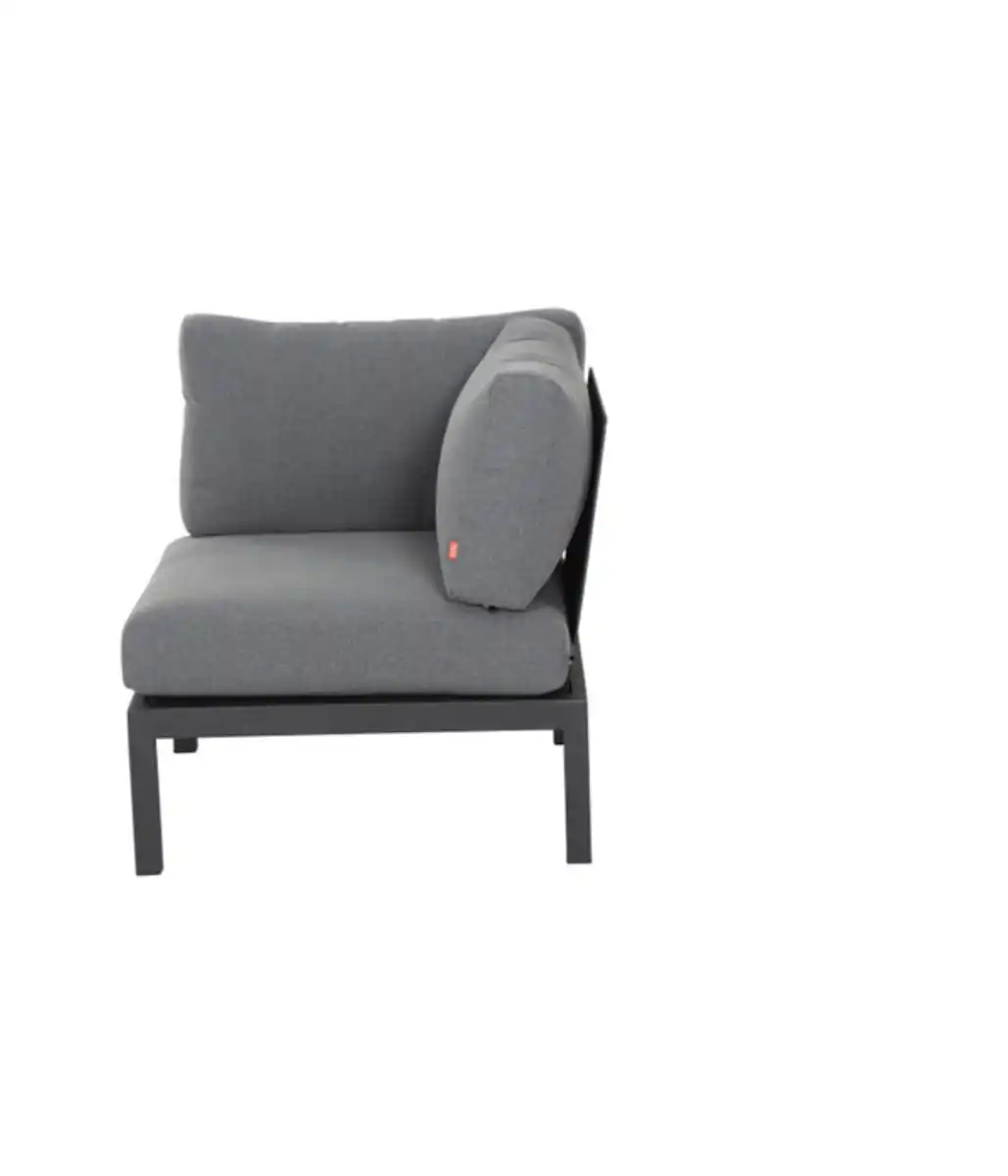 Bild 4 von Siena Garden Eckteil Alvida, grau, ca. B74/H75/T74 cm