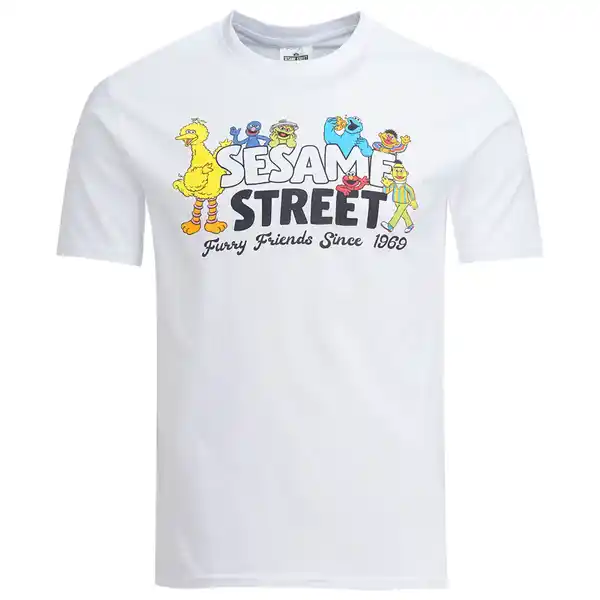 Bild 1 von Sesamstraße T-Shirt mit Print WEISS