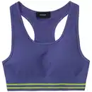 Bild 1 von Mädchen Sport-Bustier mit Rippstruktur VIOLETT