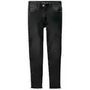 Bild 1 von Mädchen Slim-Jeans mit High Waist SCHWARZ