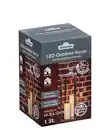 Bild 2 von Dehner LED-Outdoor-Kerze, creme, warmweiß