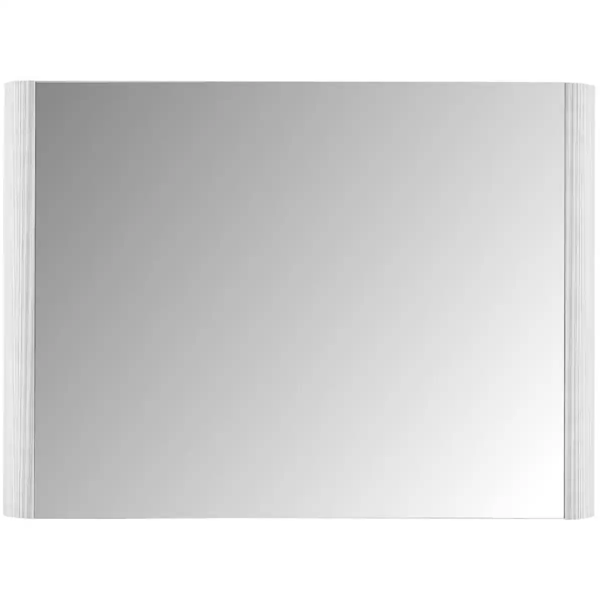 Bild 1 von Moderano Wandspiegel, Alu, Glas, rechteckig, 94x57x5.5 cm, senkrecht und waagrecht montierbar, Spiegel, Wandspiegel