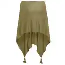 Bild 1 von Damen Poncho mit Tasseln KHAKI