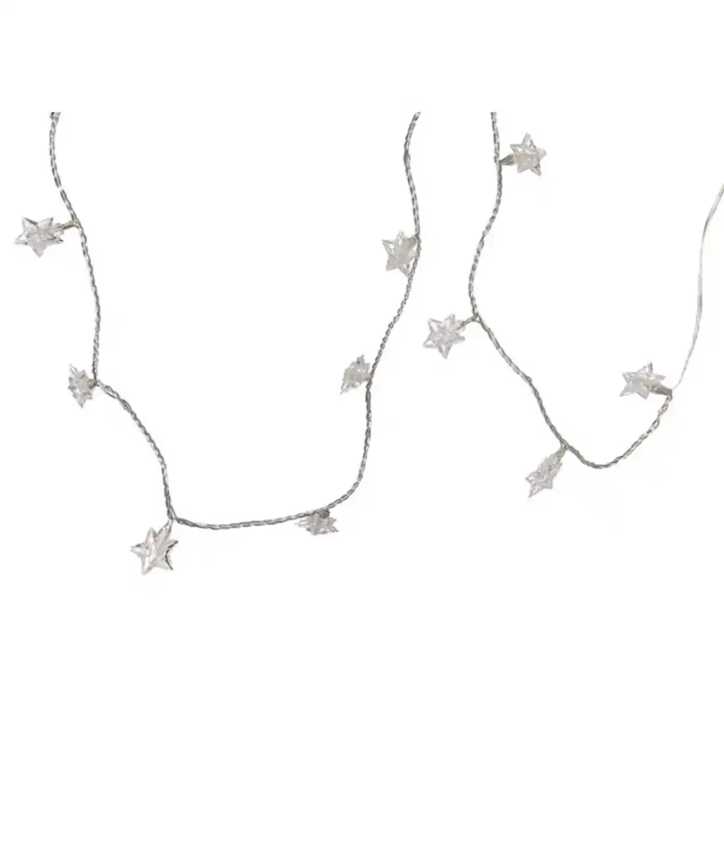 Bild 2 von Dehner LED-Lichterkette Stern 60 LEDs, warmweiß