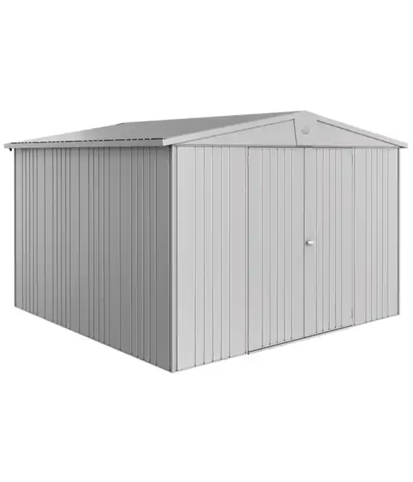 Bild 1 von Biohort Gerätehaus Europa 7, silber-metallic, ca. B316/H209/T300 cm