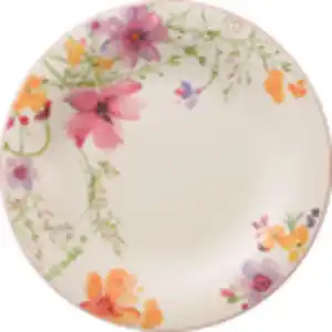 Villeroy & Boch Speiseteller Mariefleur Basic, Mehrfarbig, Keramik, Floral, rund, Essen & Trinken, Geschirr, Teller, Speiseteller