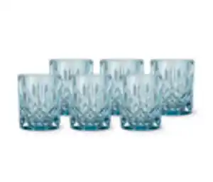 Nachtmann Noblesse Colors Whisky, 6er-Set, aqua