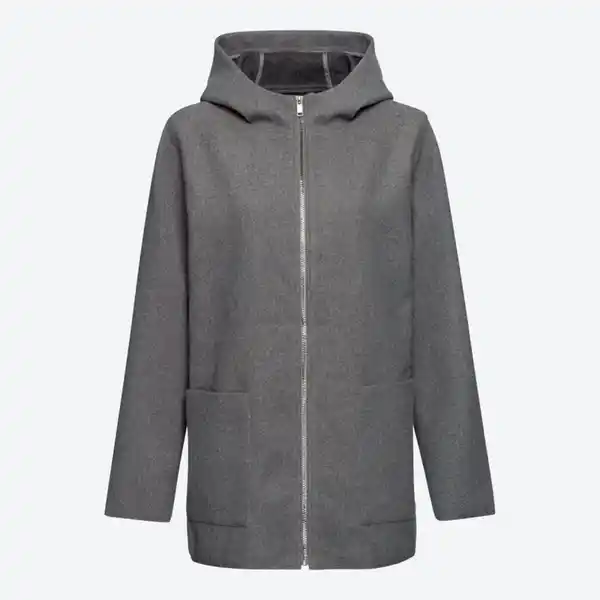 Bild 1 von Damen-Jacke in Fleece-Optik, Gray