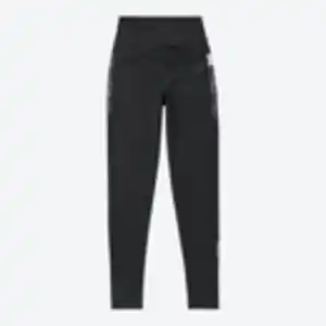 Damen-Sportleggings mit Kontrasteinsätzen, Black