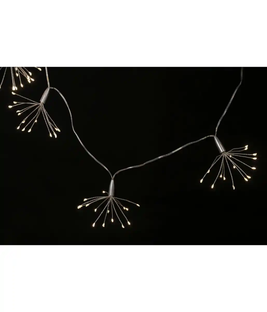 Bild 3 von Dehner LED-Kette Feuerwerk, 150 LEDs, warmweiß, ca. L180 cm