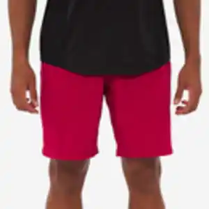 Herren Padelshorts atmungsaktiv Kuikma - Dry rot Rosa|rot