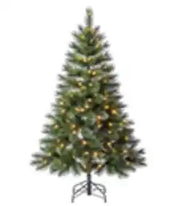 Dehner künstlicher LED-Weihnachtsbaum Ivar, ca. H150 cm