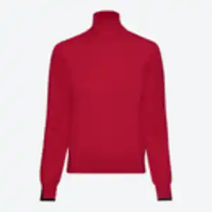 Damen-Rollkragen-Pullover in verschiedenen Farben, Red