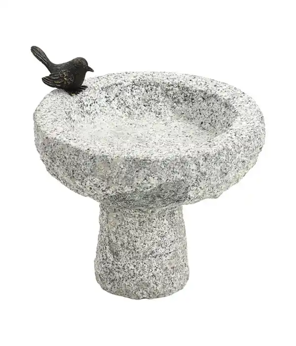 Bild 1 von Dehner Granit-Vogeltränke, Ø30/H30 cm