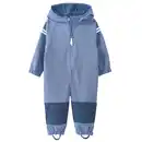 Bild 1 von Baby Softshelloverall mit Kapuze BLAU / DUNKELBLAU