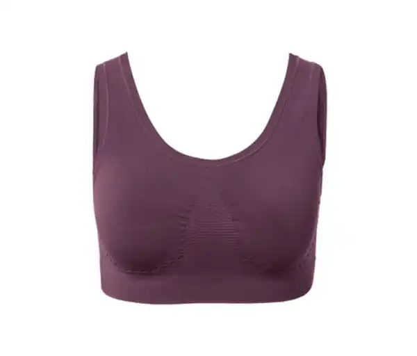 Bild 1 von Seamless-Bustier, aubergine