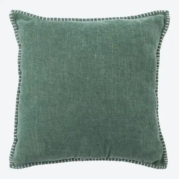 Bild 1 von Dekokissen mit Horse-Stitching, ca. 43x43cm, Green