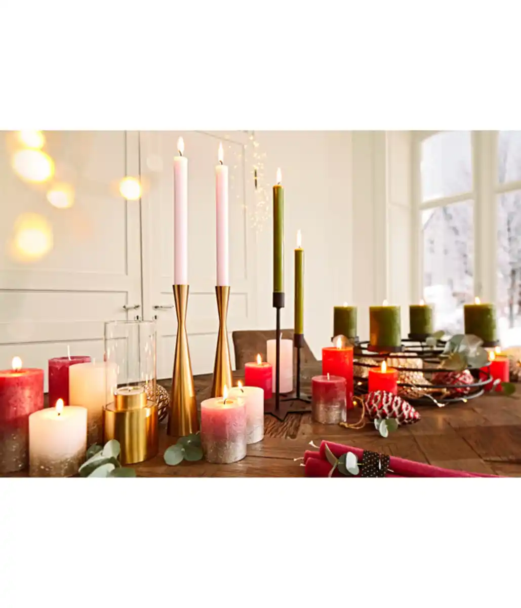 Bild 2 von Dehner Metall-Adventskranz, ca. Ø38,5/H13,5 cm