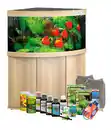 Bild 1 von JUWEL® AQUARIUM Kombination Trigon 350 LED inkl. Starter-Set, ca. B123/H145/T87 cm