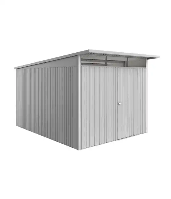 Bild 1 von Biohort Metallgerätehaus AvantGarde ECO A8 silbermetallic, ca. B260/H222/T380 cm