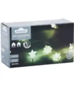 Dehner LED-Lichterkette Stern 60 LEDs, warmweiß