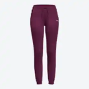 Damen-Jogginghose mit Kordelzug, Dark-red