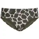 Bild 1 von Damen Bikinipanty im Animal-Look DUNKELGRAU / WEISS