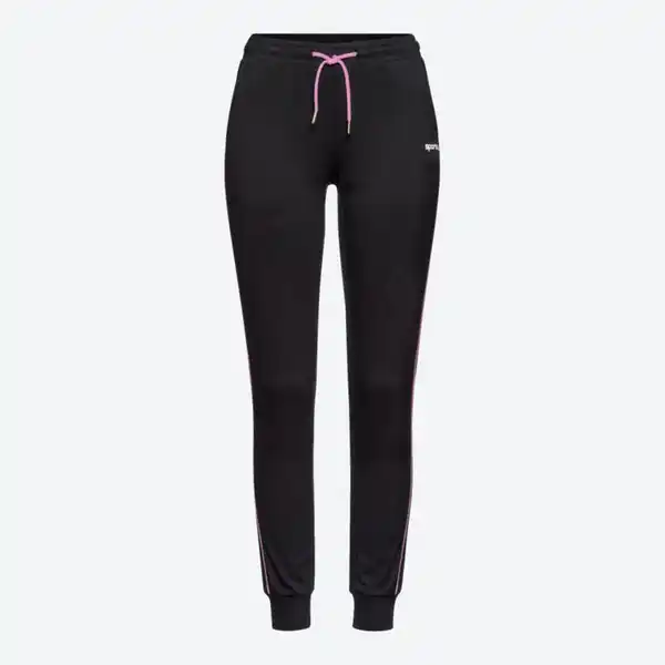 Bild 1 von Damen-Jogginghose mit Seitenstreifen, Black