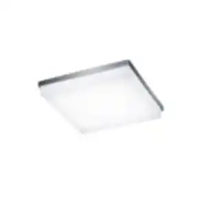 Helestra Led-Deckenleuchte Cosi, Chrom, Metall, Glas, 31.5x6.5x31.5 cm, Lampen & Leuchten, Innenbeleuchtung, Deckenleuchten