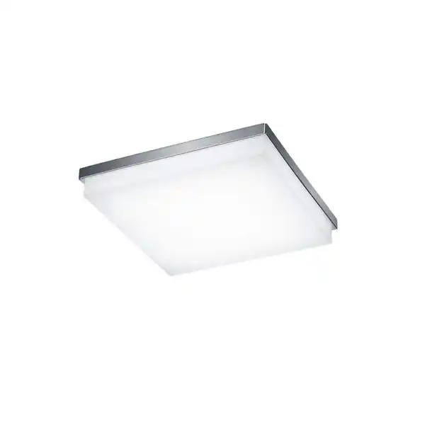 Bild 1 von Helestra Led-Deckenleuchte Cosi, Chrom, Metall, Glas, 31.5x6.5x31.5 cm, Lampen & Leuchten, Innenbeleuchtung, Deckenleuchten