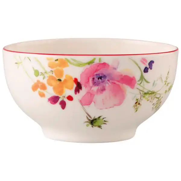 Bild 1 von Villeroy & Boch Müslischale Mariefleur Basic, Mehrfarbig, Weiß, Keramik, Floral, rund, Essen & Trinken, Geschirr, Schalen & Schüsseln, Müslischalen