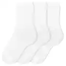 Bild 1 von 3 Paar Damen Socken mit Komfortbund WEISS