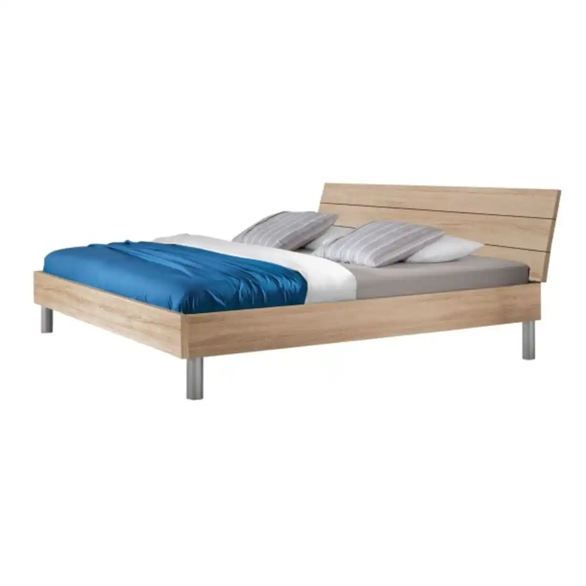 Bild 1 von Bettgestell Easy Beds Eiche sägerau Nachbildung ca. 180 x 200 cm