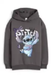 C&A Lilo & Stitch-Hoodie, Grau, Größe: 152