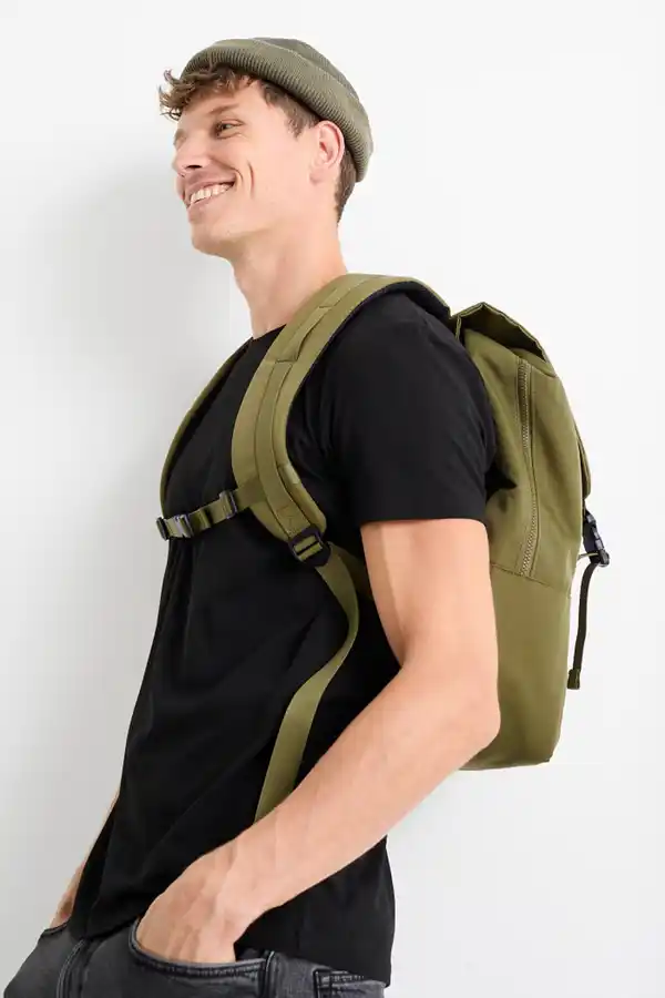 Bild 1 von C&A Rucksack, Grün, Größe: 1 size